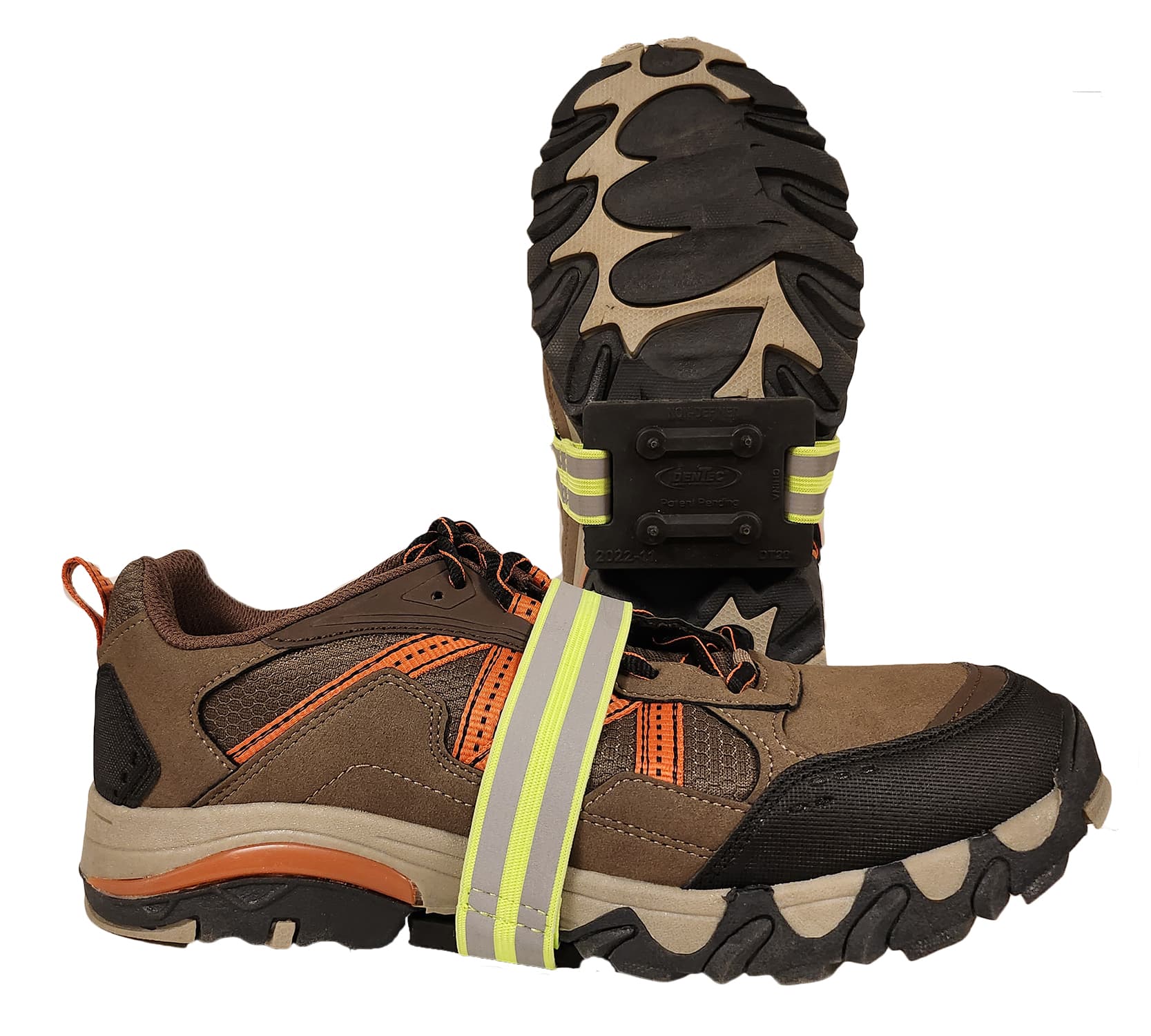 ICETRED™ MSTD (Midsole Traction Device) - For footwear with  Non-defined Heel.  Universal Size. (48 pair / Case)