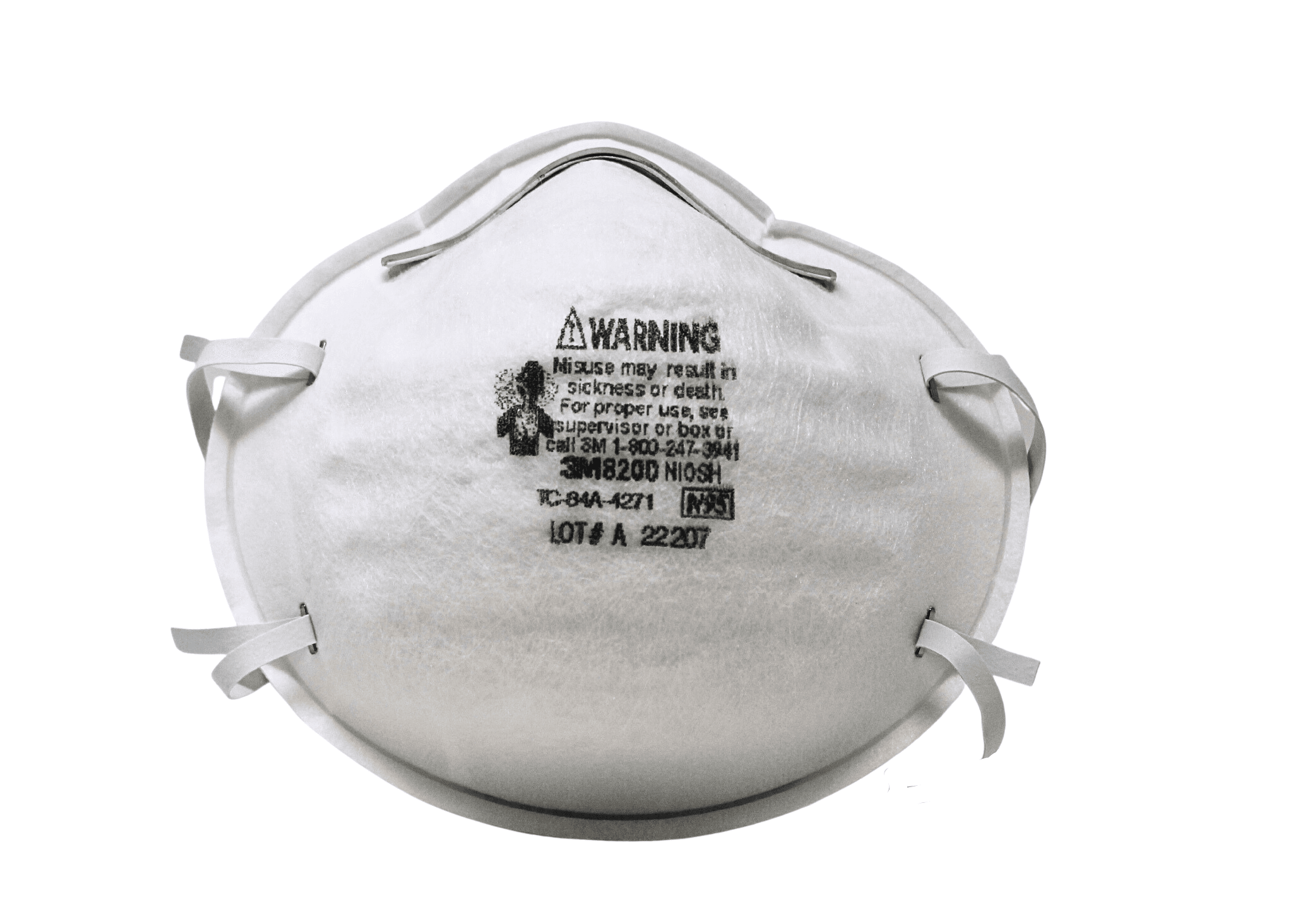 3M PARTICULATE RESPIRATOR 8200 N95