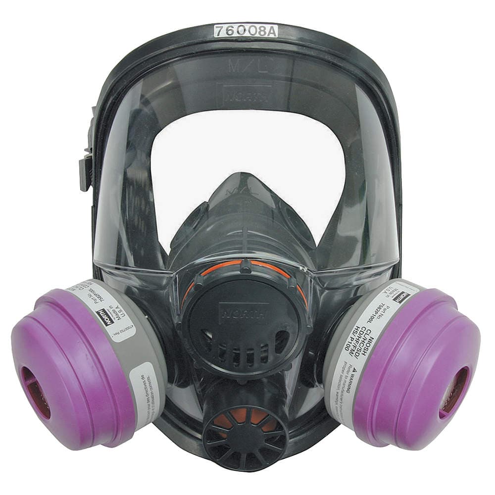 MEDIUM/LARGE FULL FACE SILICONE RESPIRATOR