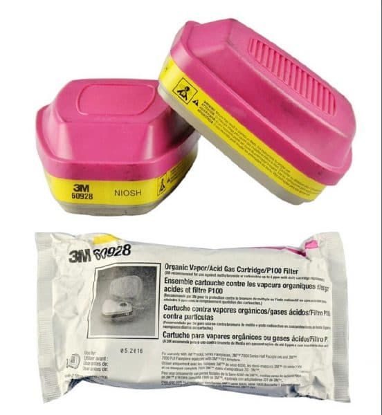 3M ORGANIC VAPOR/ACID GAS CTG/FILTER P100