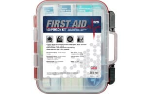 First Aid Kit - 100 Person - Plastic Cabinet - 2021 ANSI