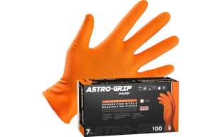 Astro-Grip 3D Cube Grip Powder-Free Exam Grade Nitrile - 7 mil - 100 Gloves per box