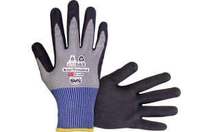 SafeCut® Cooling Nitrile Coated Palm Glove - A5 Cut Level - 2XLrg - BULK (12 Pair Per Bag) Priced Per Dozen