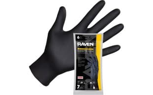 Raven Powder-Free Exam Grade Nitrile - 7 mil - 100 Gloves per box